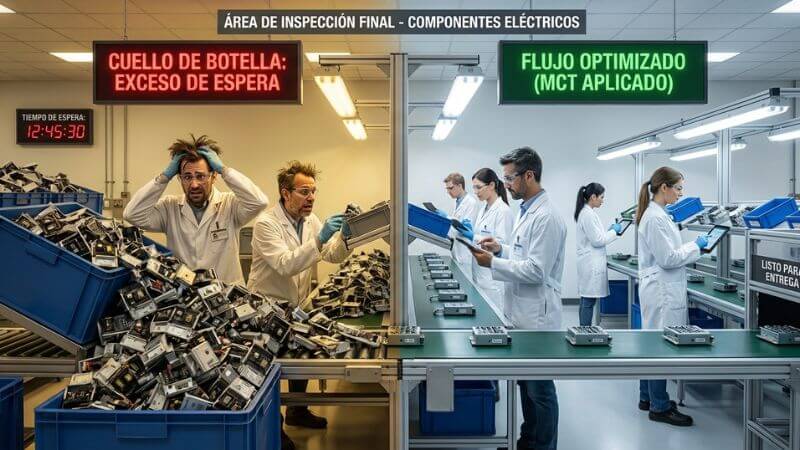 cuello de botella generado al no aplicar la metodologia MCT