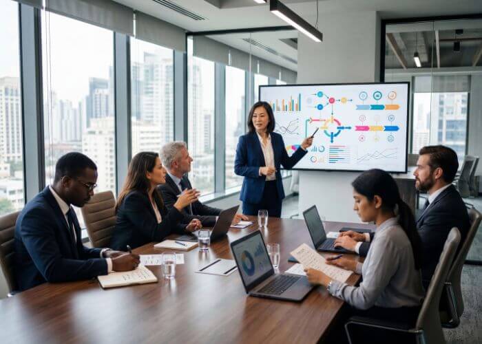 reunion de consultoria industrial