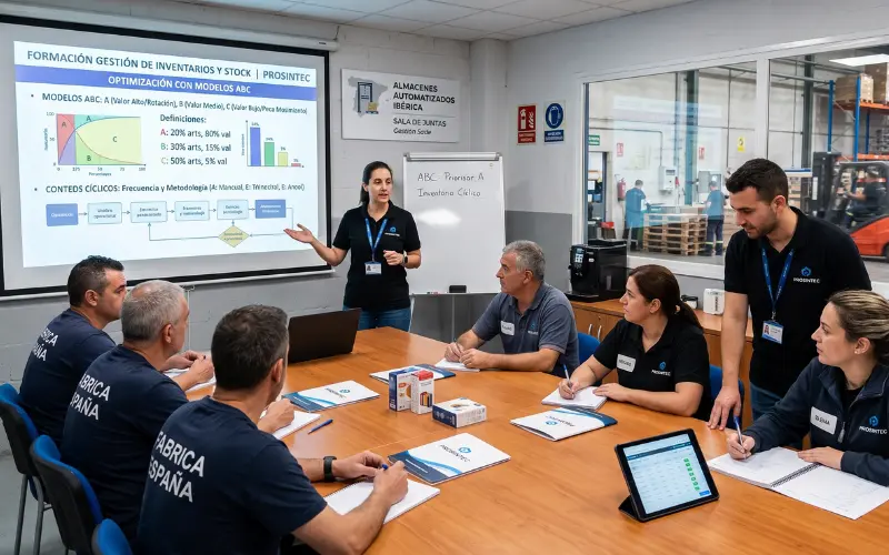 Formacion en gestion de stocks y almacenes
