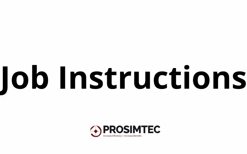 Instrucciones de Trabajo